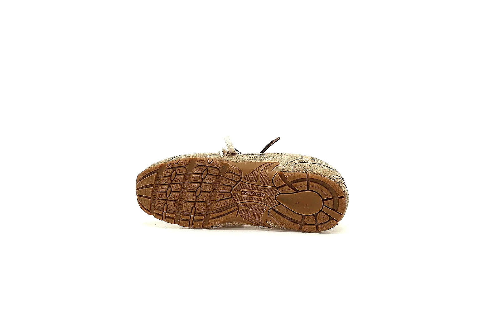 New Balance 530 SL-style sand suede sneaker shown for stitching and logo QC thumbnail 3