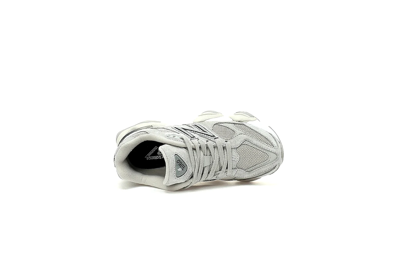 New Balance 9634 QC gallery showing grey runner side and outsole details
