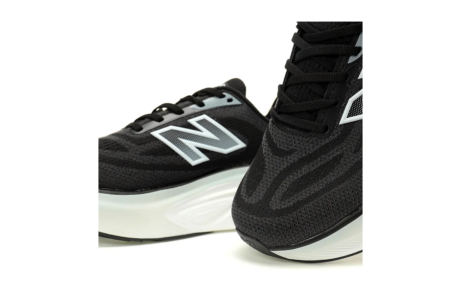 New Balance 9060 Black White chunky runner six photo view thumbnail 4