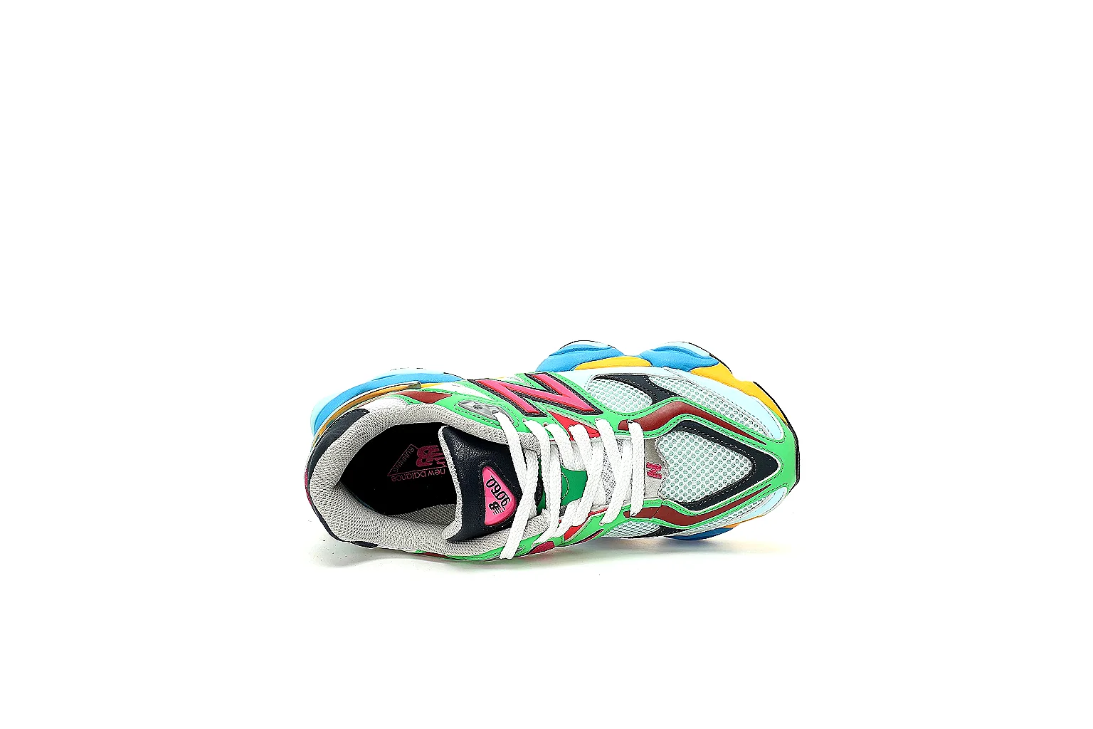 New Balance 9060 QC gallery with side, rear, top, paired front and outsole views