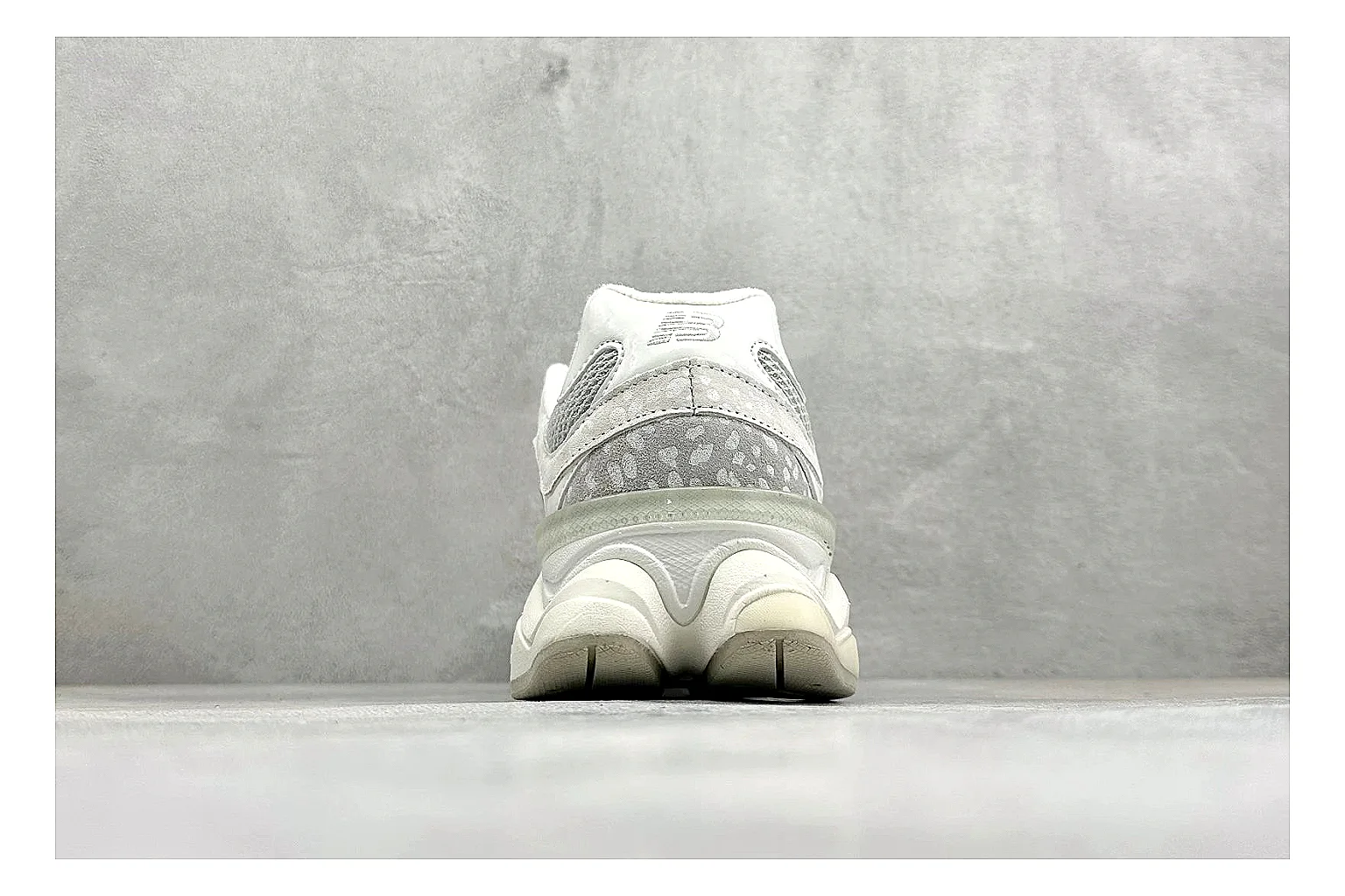 New Balance 9060 silver grey QC side profile image