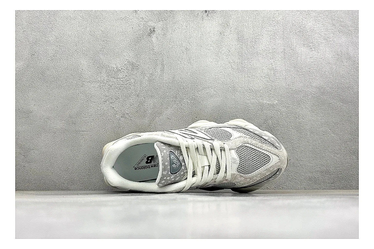 New Balance 9060 silver grey QC side profile image thumbnail 6