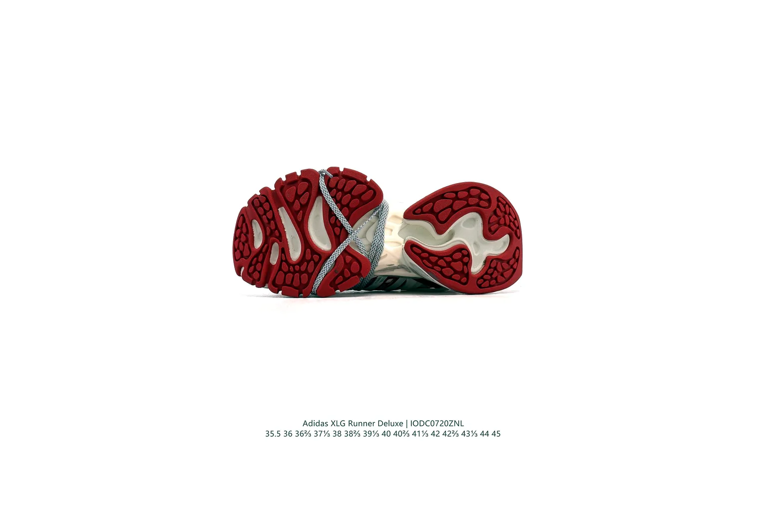 New Balance 9060 White Red Mint chunky runner six photo view thumbnail 3