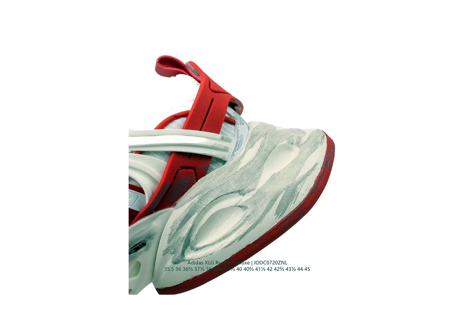 New Balance 9060 White Red Mint chunky runner six photo view thumbnail 4