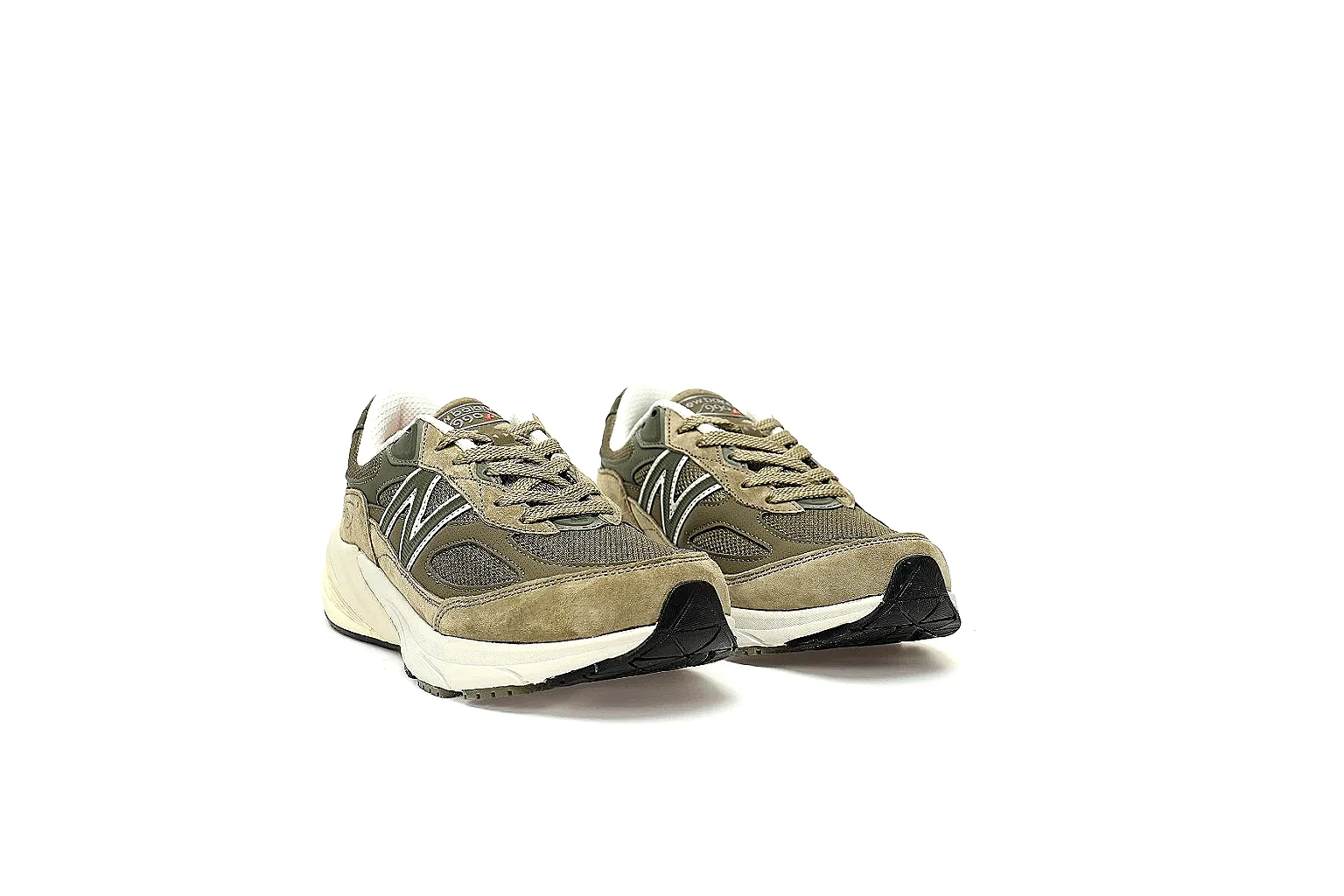 New Balance 990v6 six-angle QC gallery with side heel top and outsole views thumbnail 4