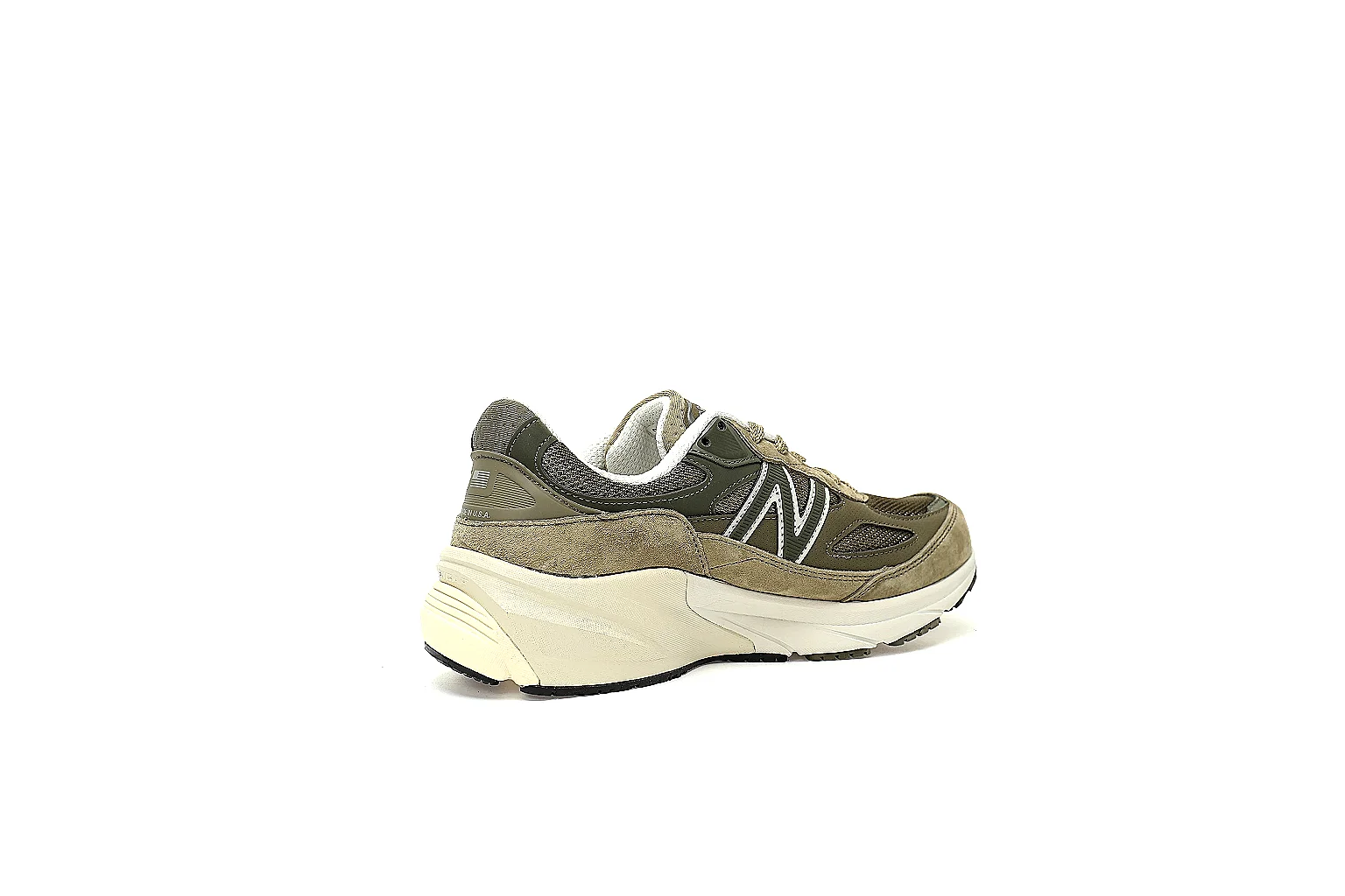 New Balance 990v6 six-angle QC gallery with side heel top and outsole views thumbnail 6