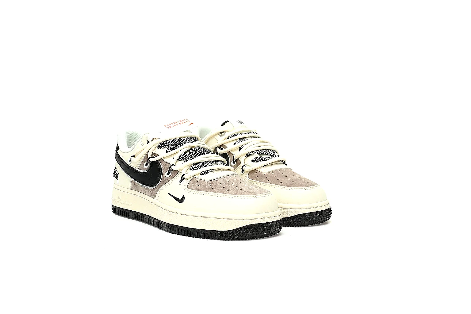 Kako QC Lab inspection photos for New Balance Cream Gray Runner thumbnail 4