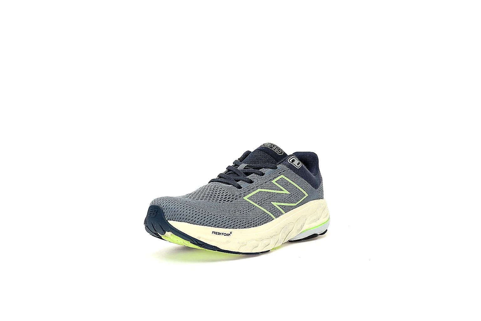 Kako QC Lab inspection photos for New Balance Gray Neon Runner Sneaker thumbnail 6
