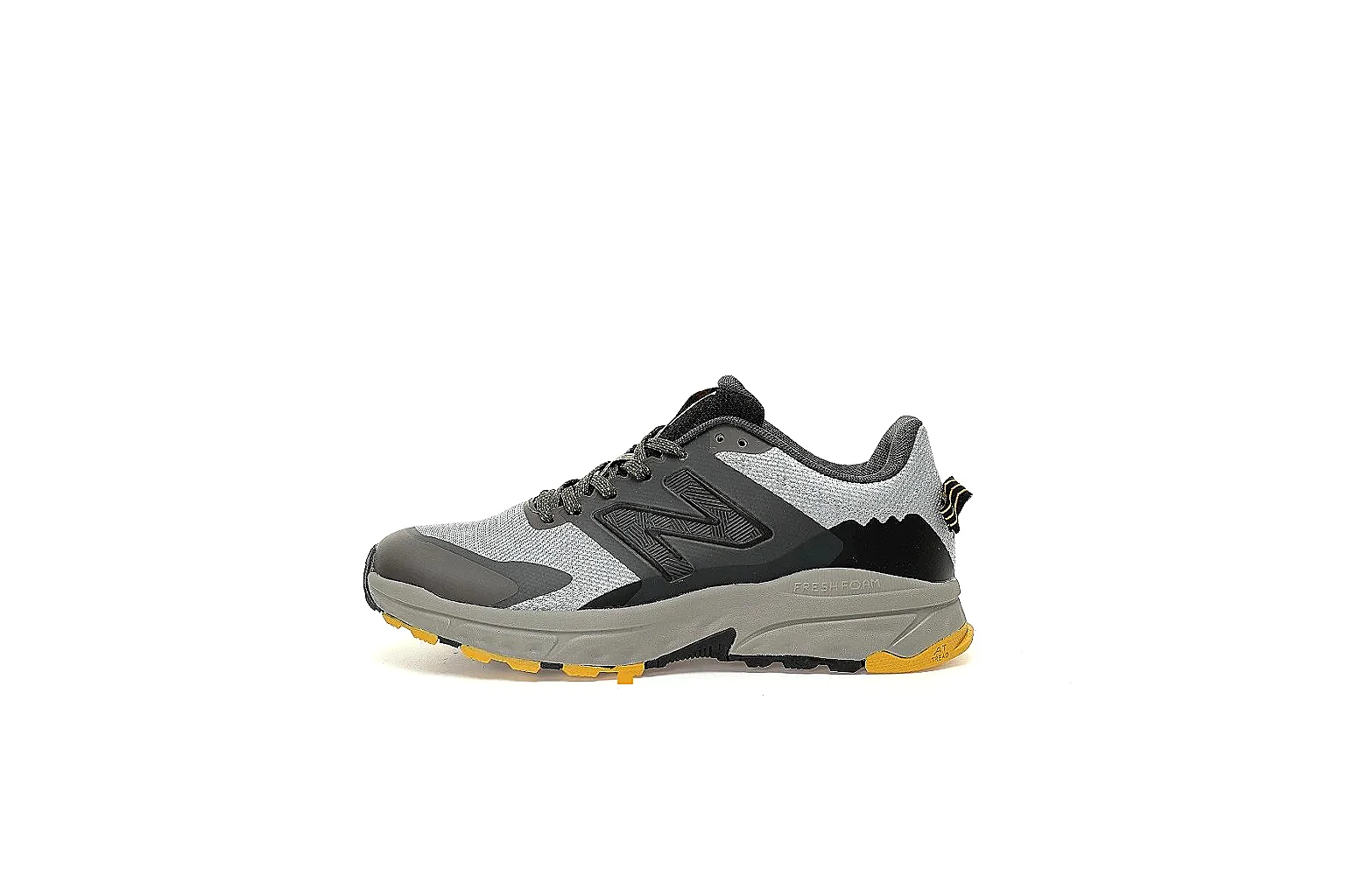 Kako QC Lab inspection photos for New Balance Gray Yellow Runner Sneaker