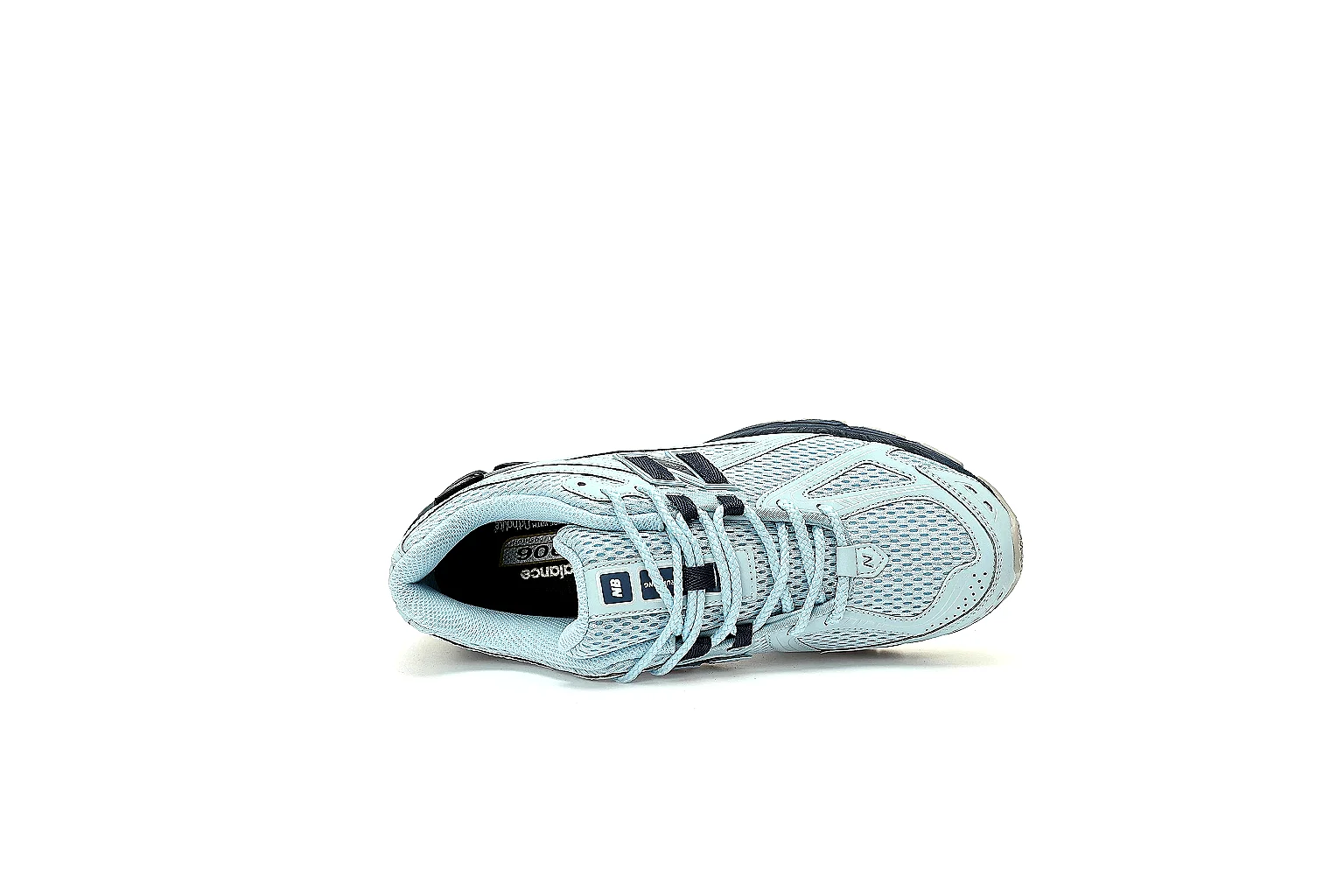 Kako QC Lab inspection photos for New Balance Mint Gray Runner