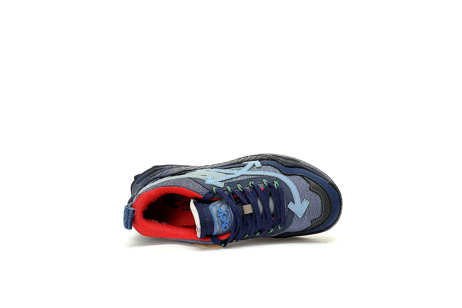 Kako QC Lab inspection photos for New Balance Navy Red Runner thumbnail 3