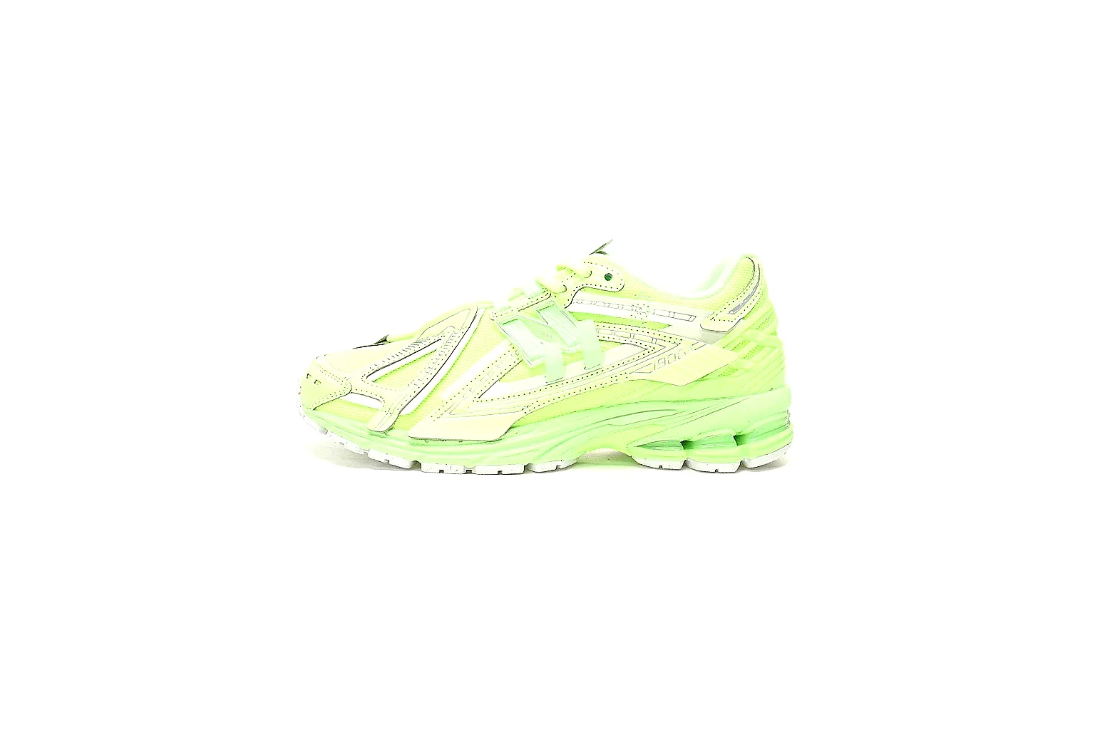New Balance pale green runner QC gallery with side and outsole views thumbnail 2