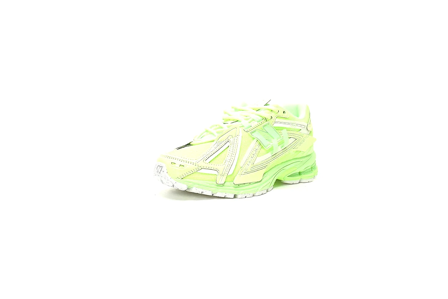 New Balance pale green runner QC gallery with side and outsole views thumbnail 5