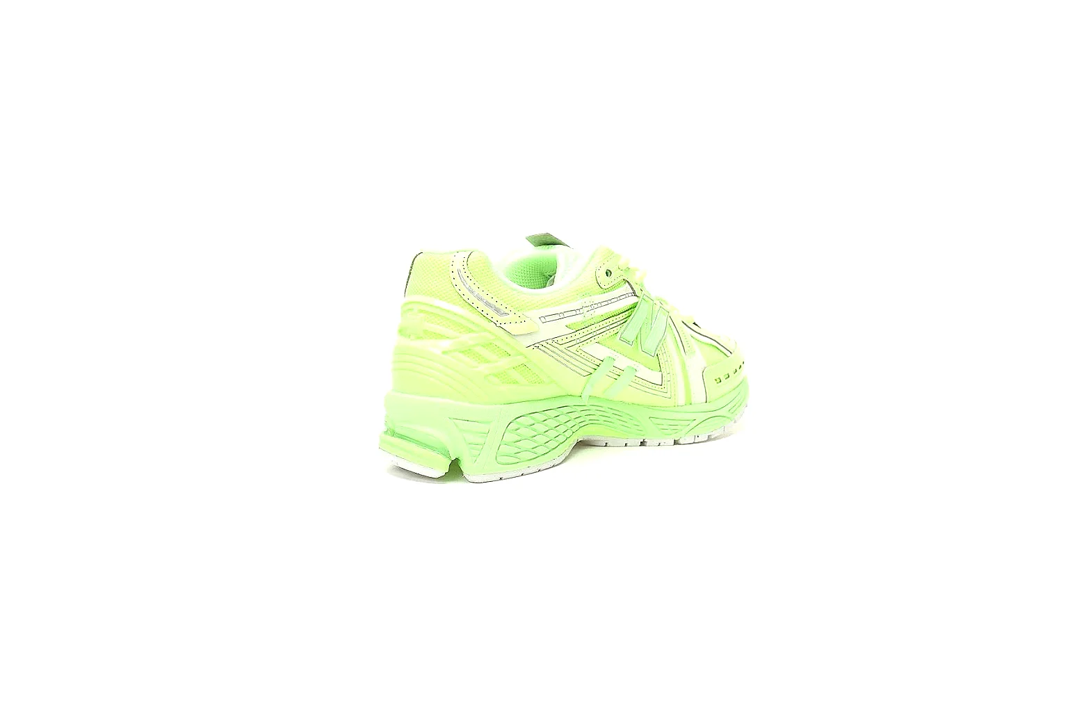 New Balance pale green runner QC gallery with side and outsole views thumbnail 6