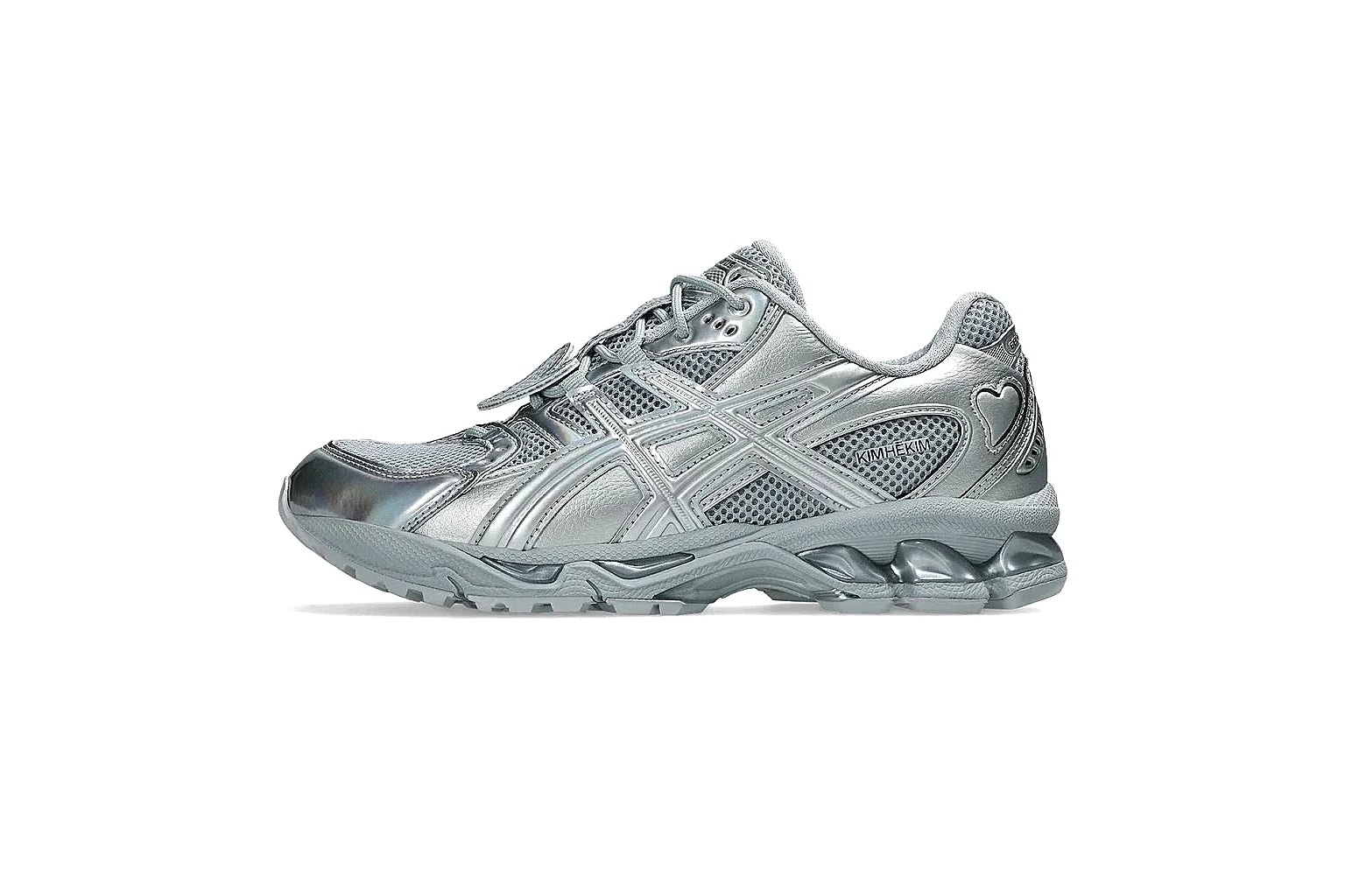 Kako QC Lab inspection photos for New Balance Silver Gray Runner thumbnail 2