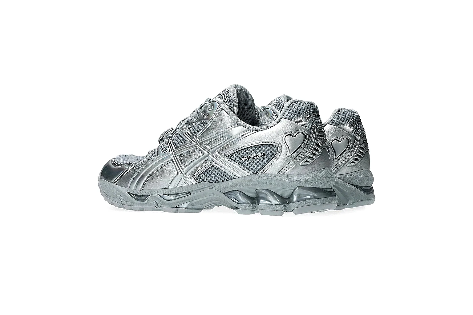 Kako QC Lab inspection photos for New Balance Silver Gray Runner thumbnail 6