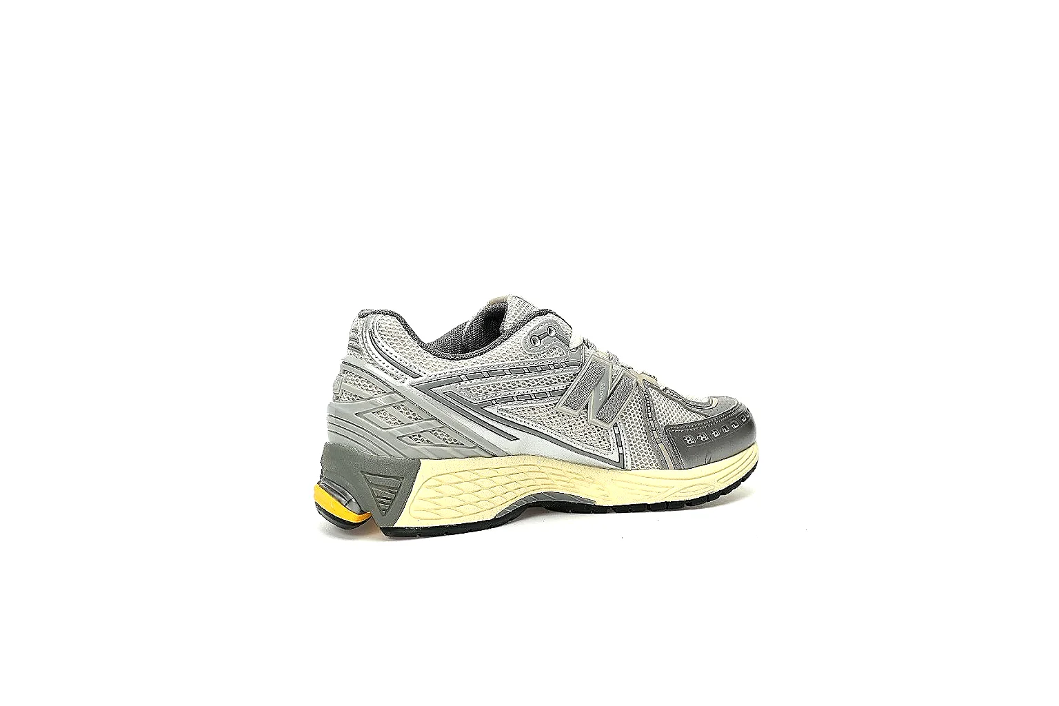 Kako QC Lab inspection photos for New Balance Silver Gray Runner