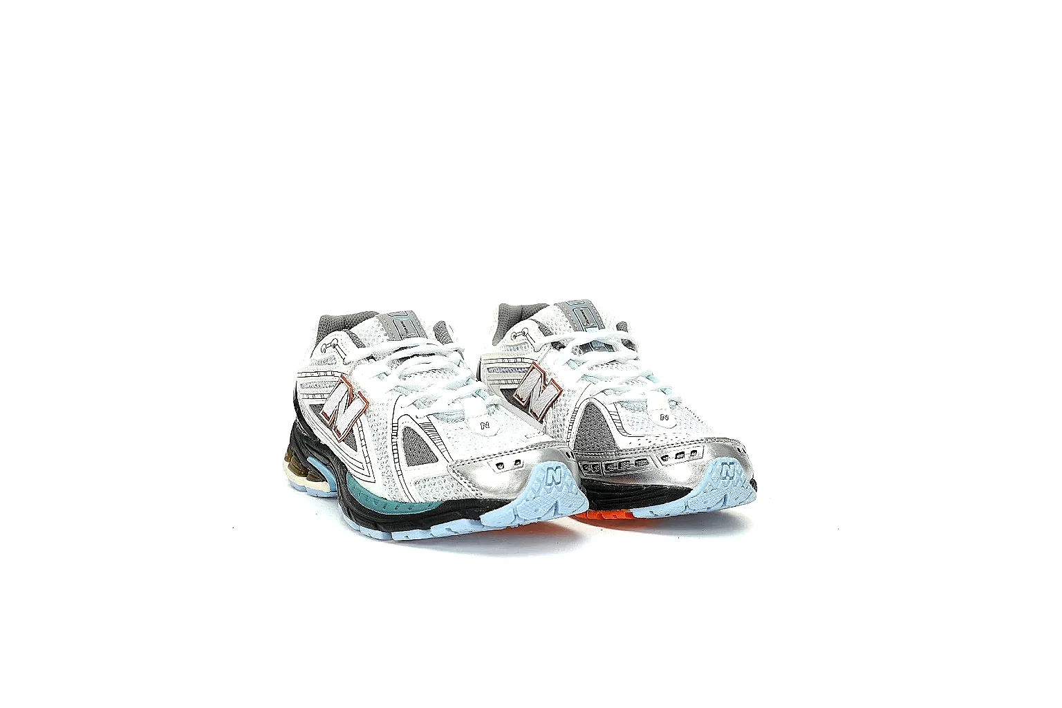 Kako QC Lab inspection photos for New Balance White Gray Runner thumbnail 4