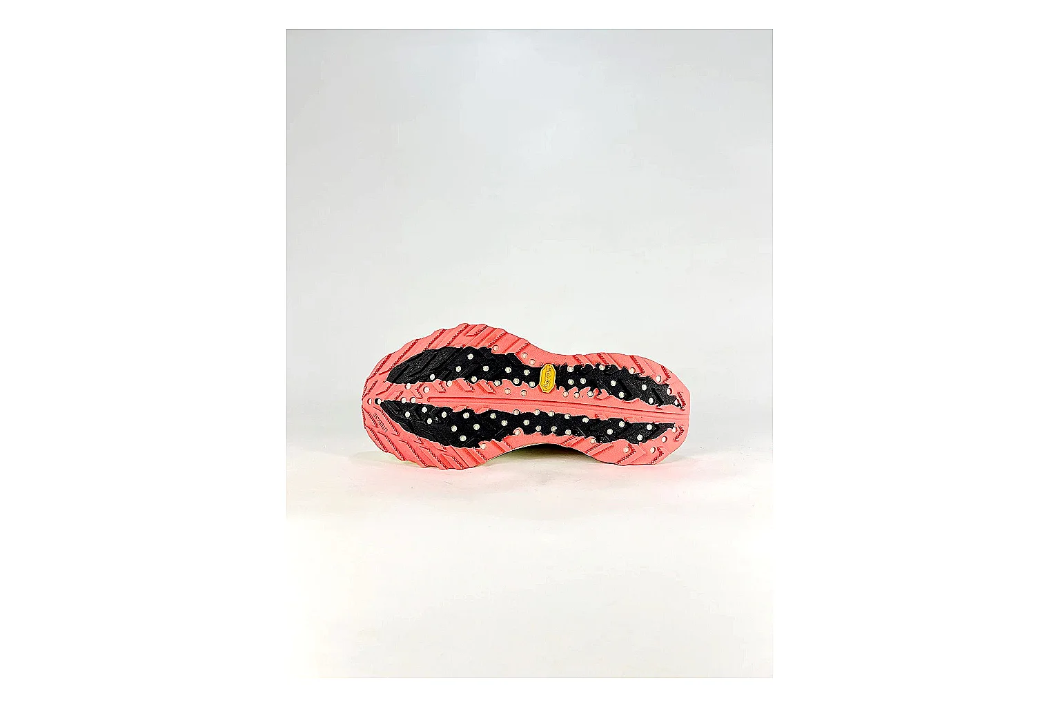 Nike ACG Ultra Lime Pink Sneakers QC photo reference showing lime pink outdoor sneakers with textile texture, side-profile shape, upper panel lines, and outsole detail thumbnail 3