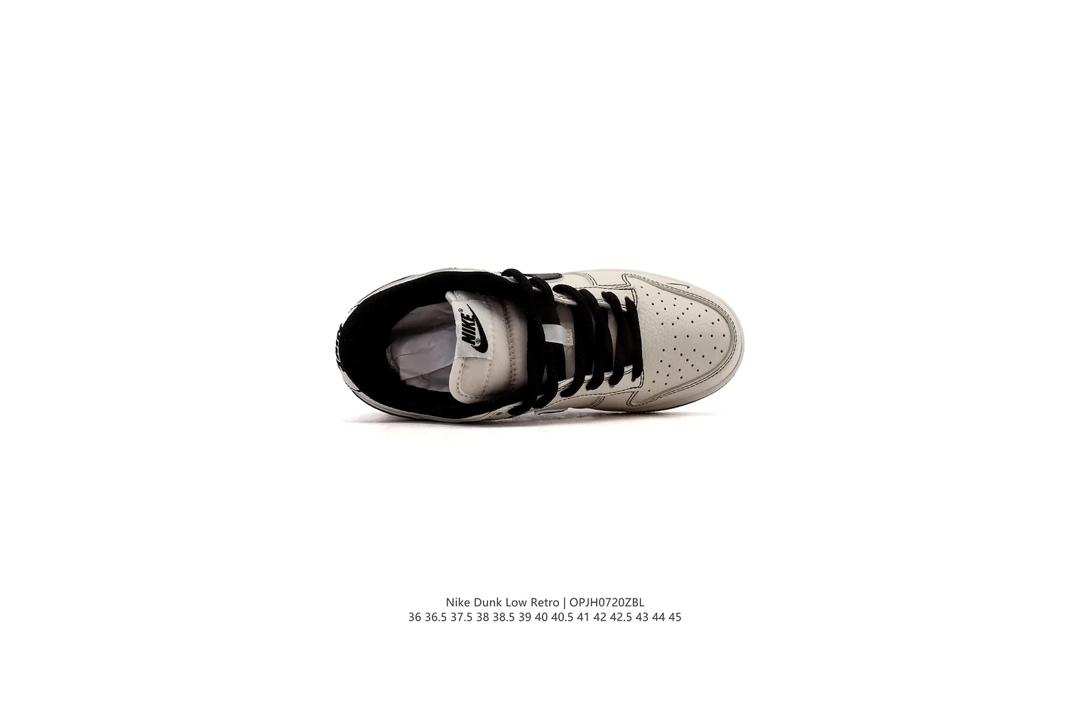 Nike Air Force 1 Low Sail Black court low top six photo view thumbnail 6