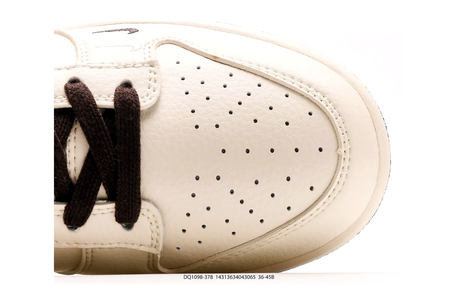Nike Air Force 1 Low Sail Black court low top six photo view thumbnail 4