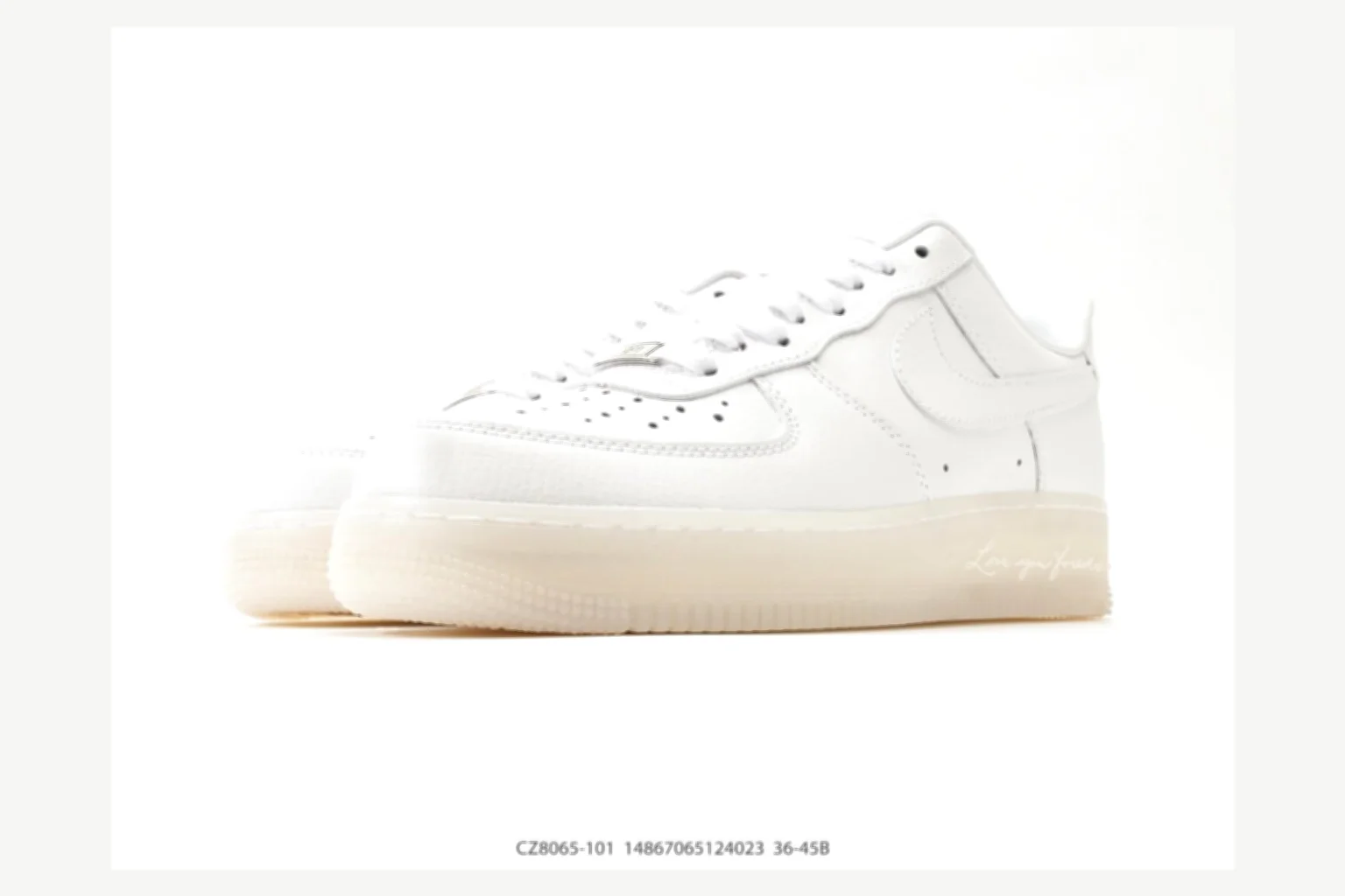 Nike Air Force 1 Brown Cream Low Top QC photo reference SKU 1182167171 thumbnail 3