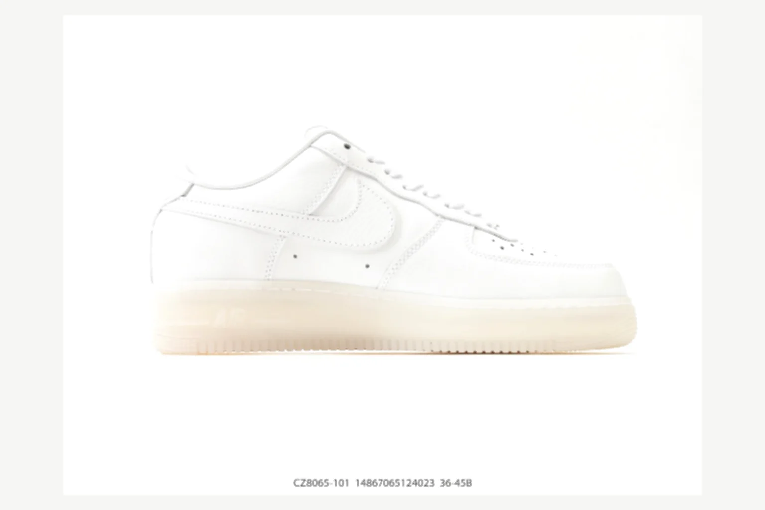 Nike Air Force 1 Brown Cream Low Top QC photo reference SKU 1182167171 thumbnail 5