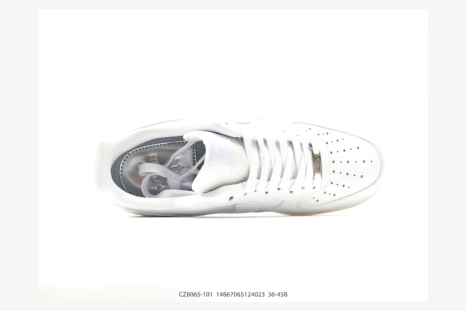 Nike Air Force 1 Brown Cream Low Top QC photo reference SKU 1182167171 thumbnail 6