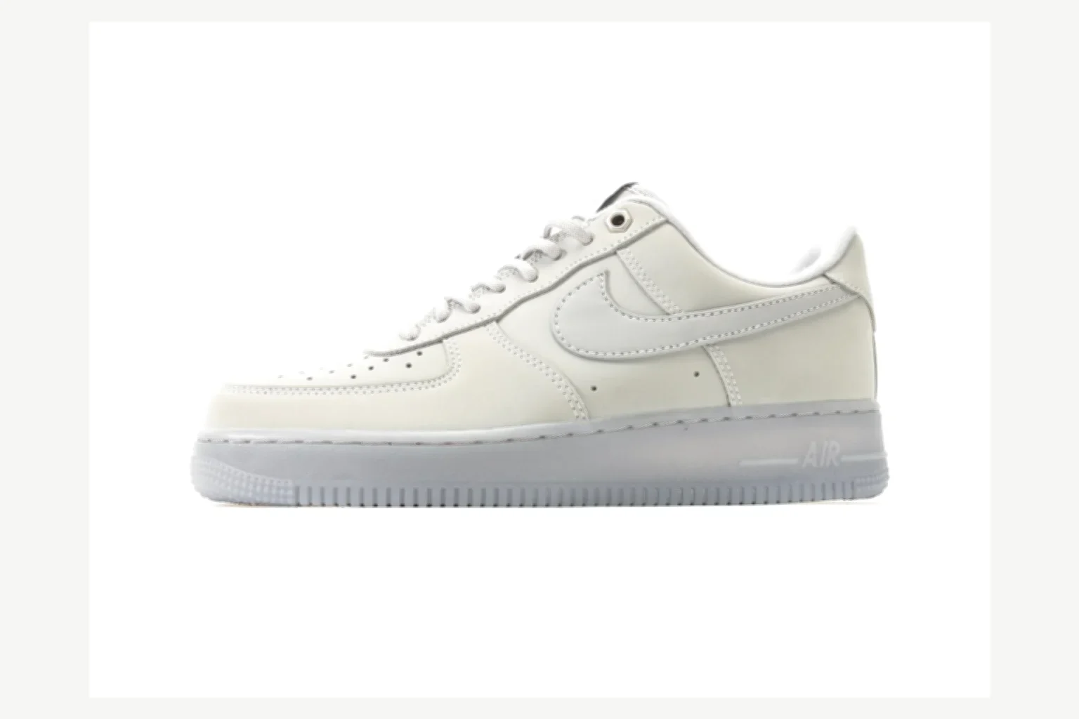 Nike Air Force 1 Black Gray Low Top QC photo reference SKU 1182167177