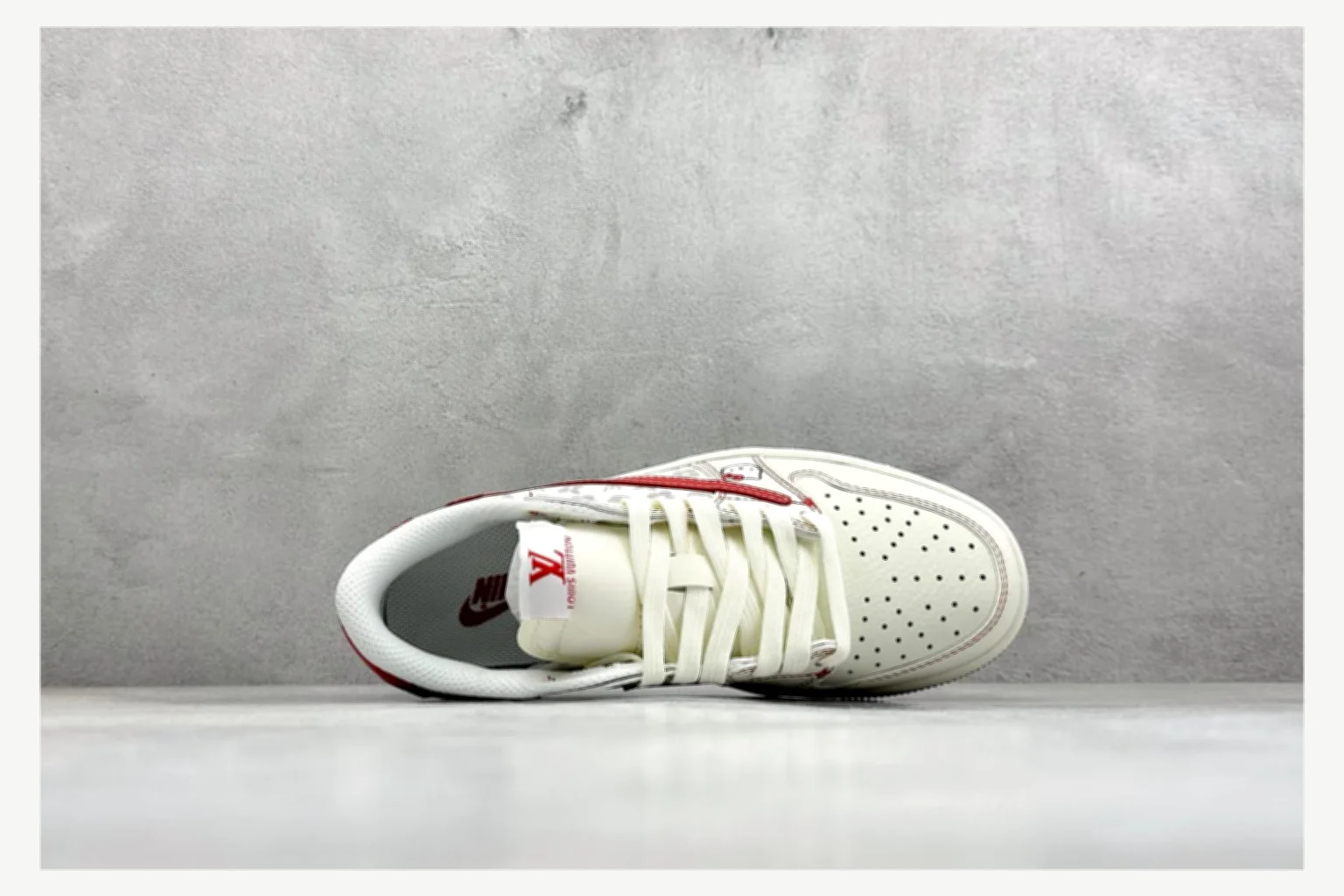 Adidas Samba White Red Low Top QC photo reference SKU 1182167385 thumbnail 6