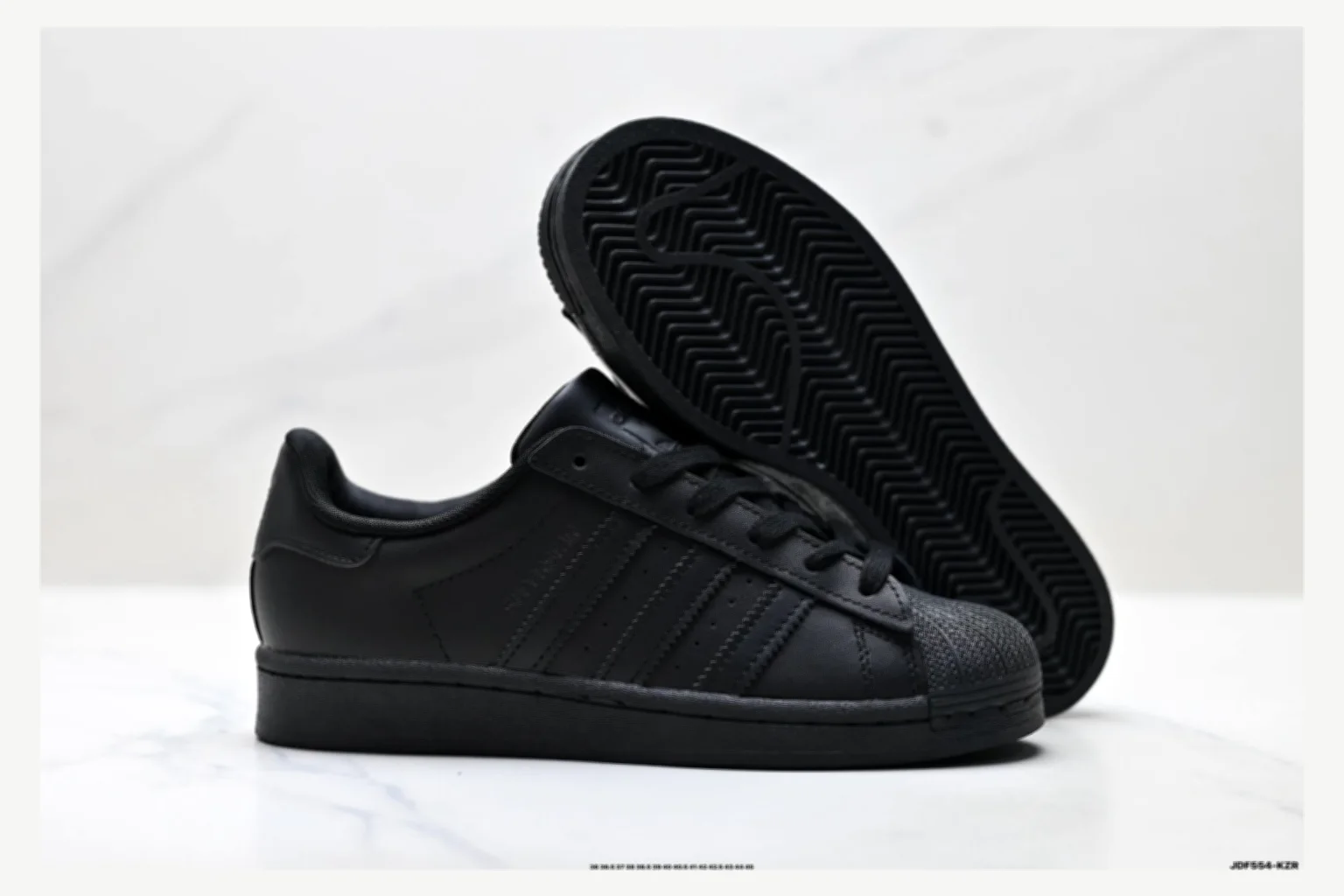 Adidas Campus Triple Black Low Top QC photo reference SKU 1182167519 thumbnail 3
