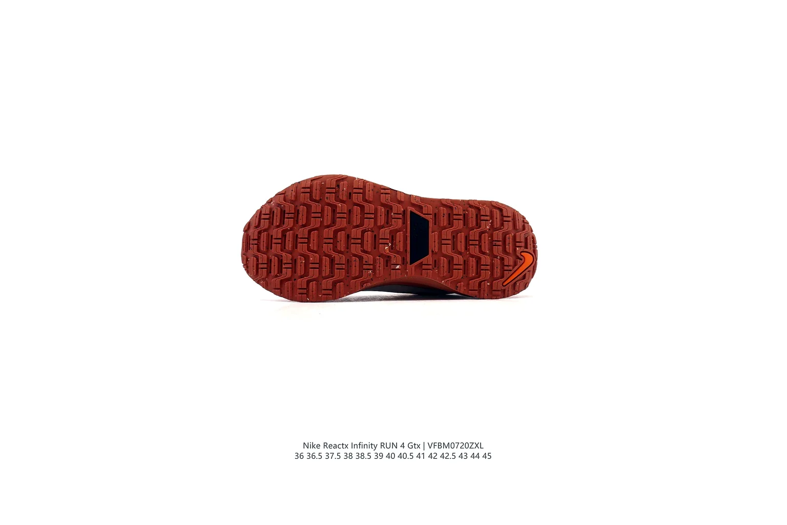 Nike Air Max White Orange air cushion runner six photo view thumbnail 3