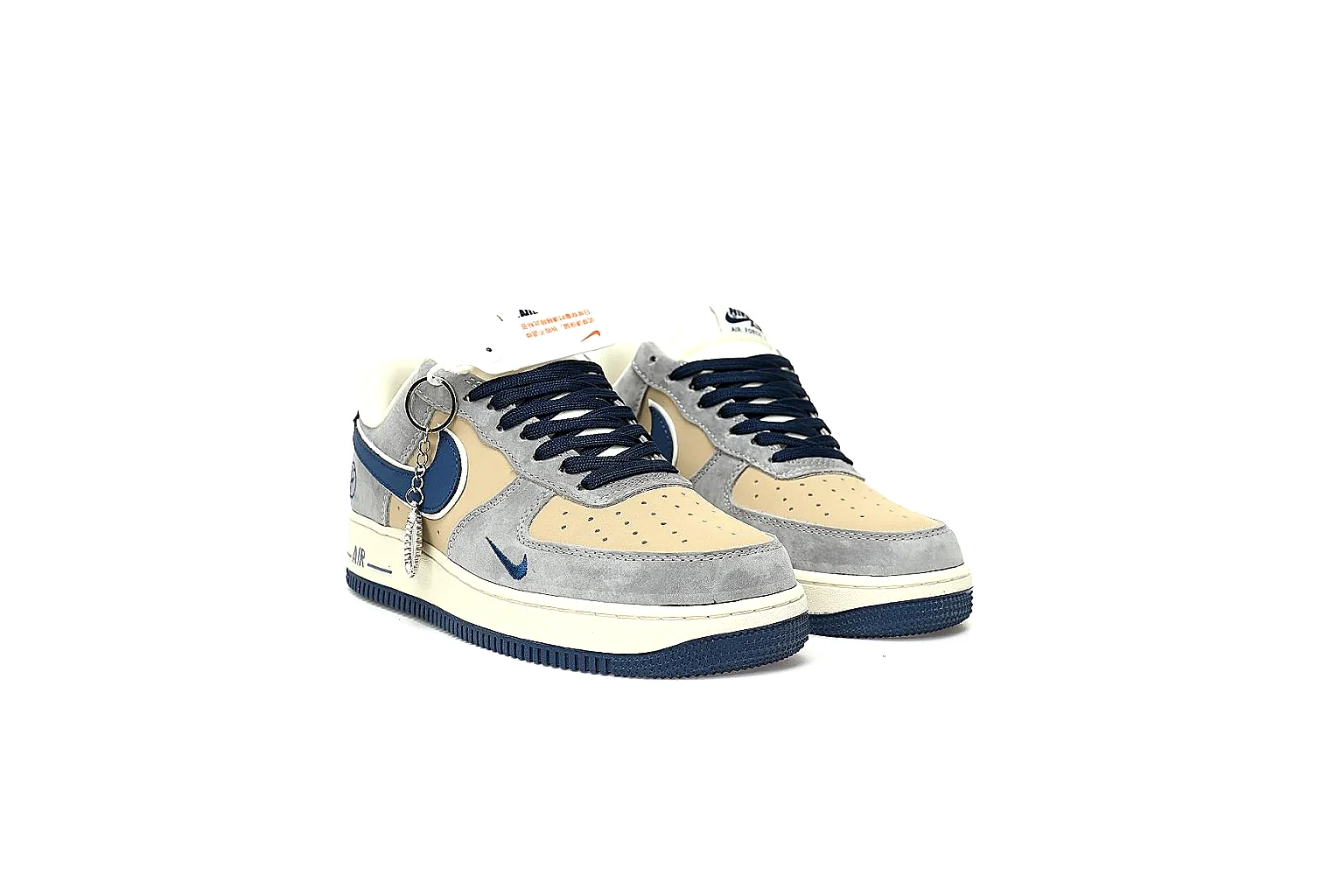Kako QC Lab inspection photos for Nike Beige Blue Low Court thumbnail 4