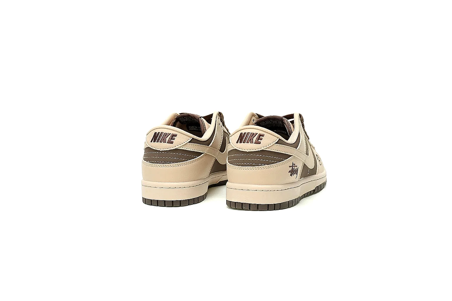 Kako QC Lab inspection photos for Nike Beige Brown Low Court Sneaker thumbnail 4