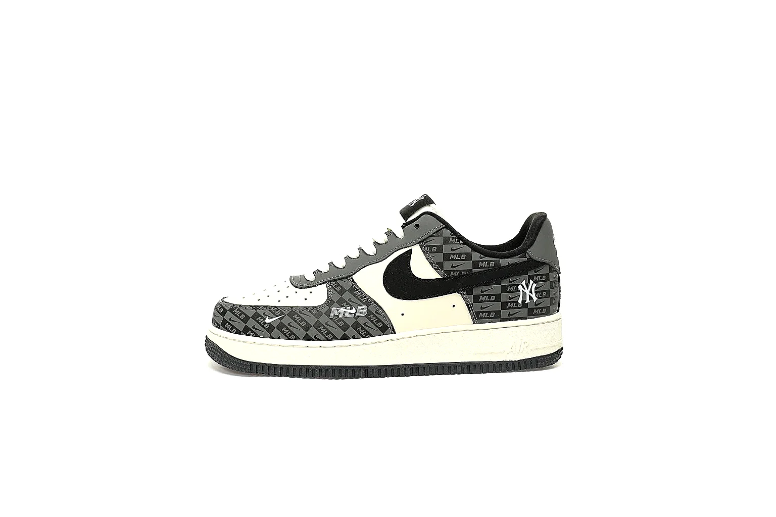 Kako QC Lab inspection photos for Nike Black Cream Low Court