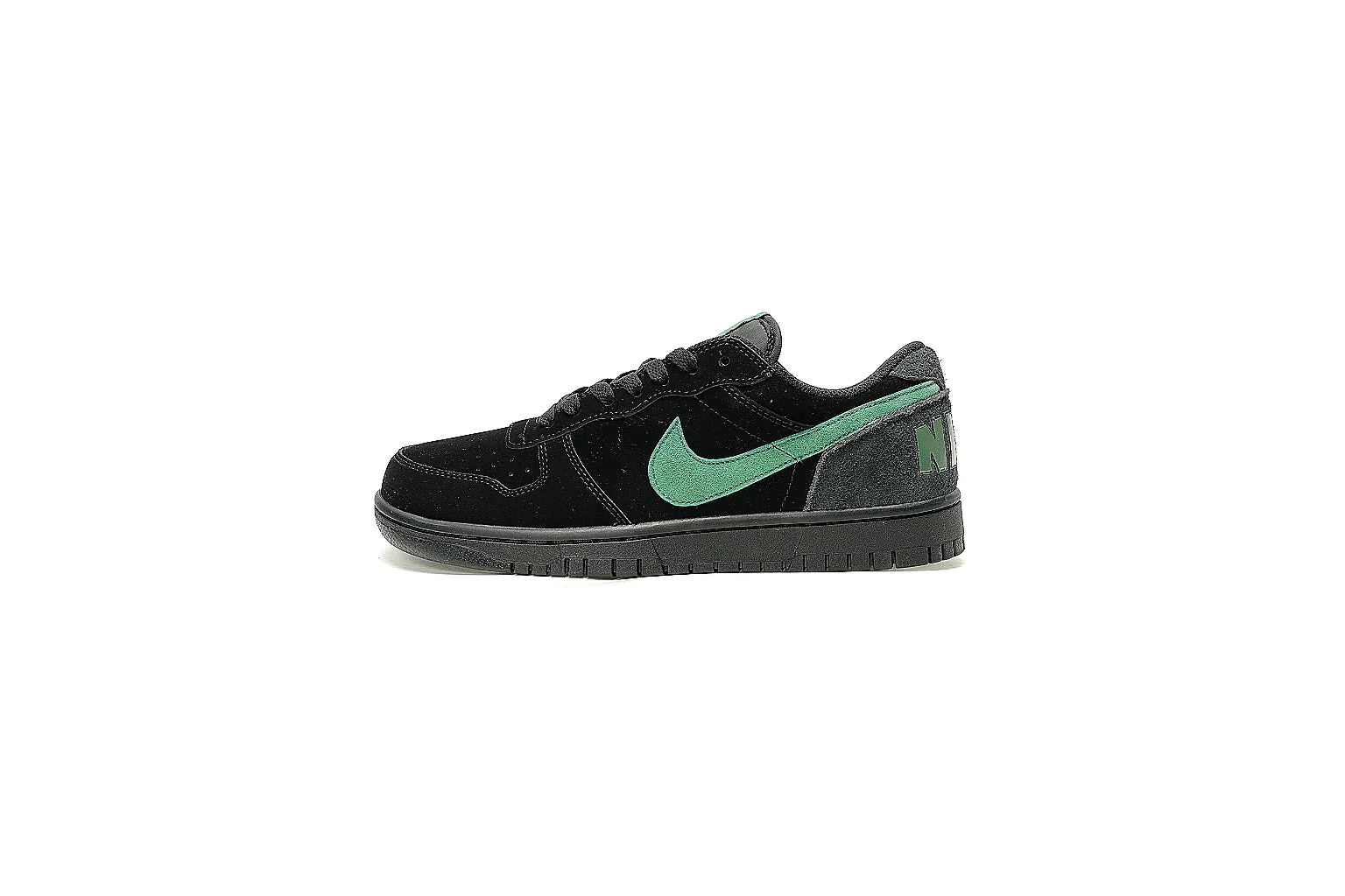 Kako QC Lab inspection photos for Nike Black Green Low Court Sneaker