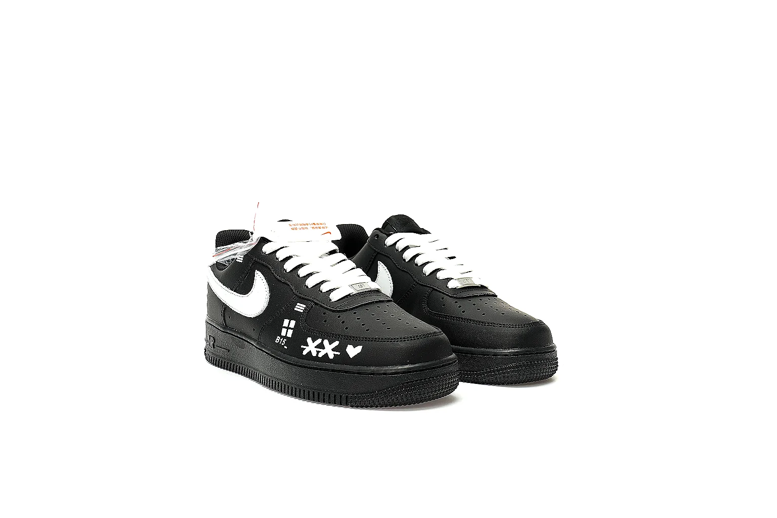 Kako QC Lab inspection photos for Nike Black White Low Court thumbnail 4
