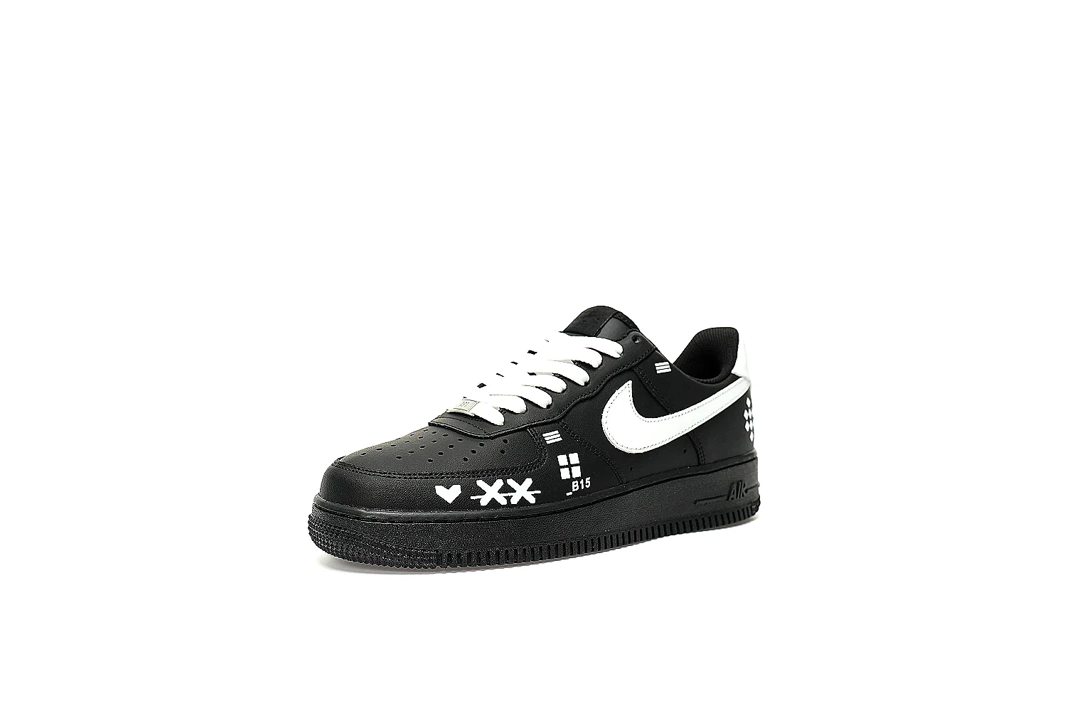 Kako QC Lab inspection photos for Nike Black White Low Court thumbnail 5
