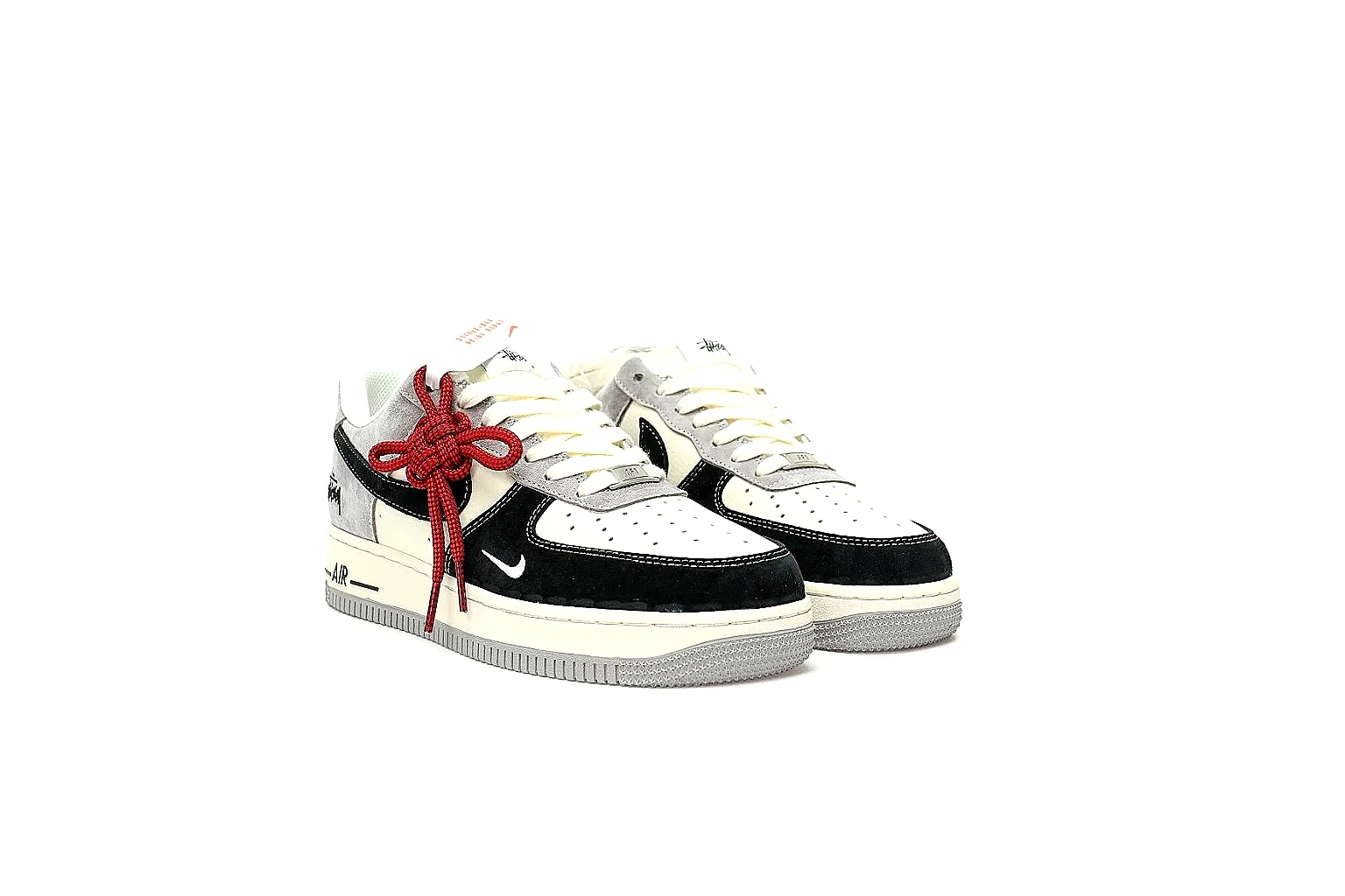 Kako QC Lab inspection photos for Nike Black White Low Court thumbnail 4