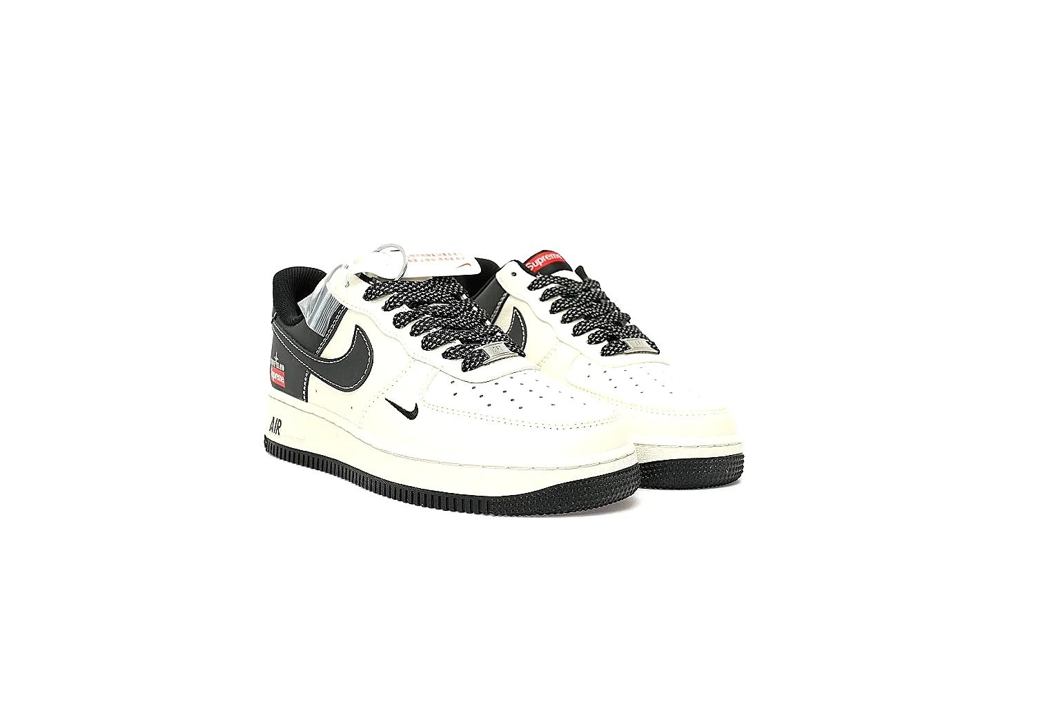 Kako QC Lab inspection photos for Nike Black White Low Court thumbnail 3