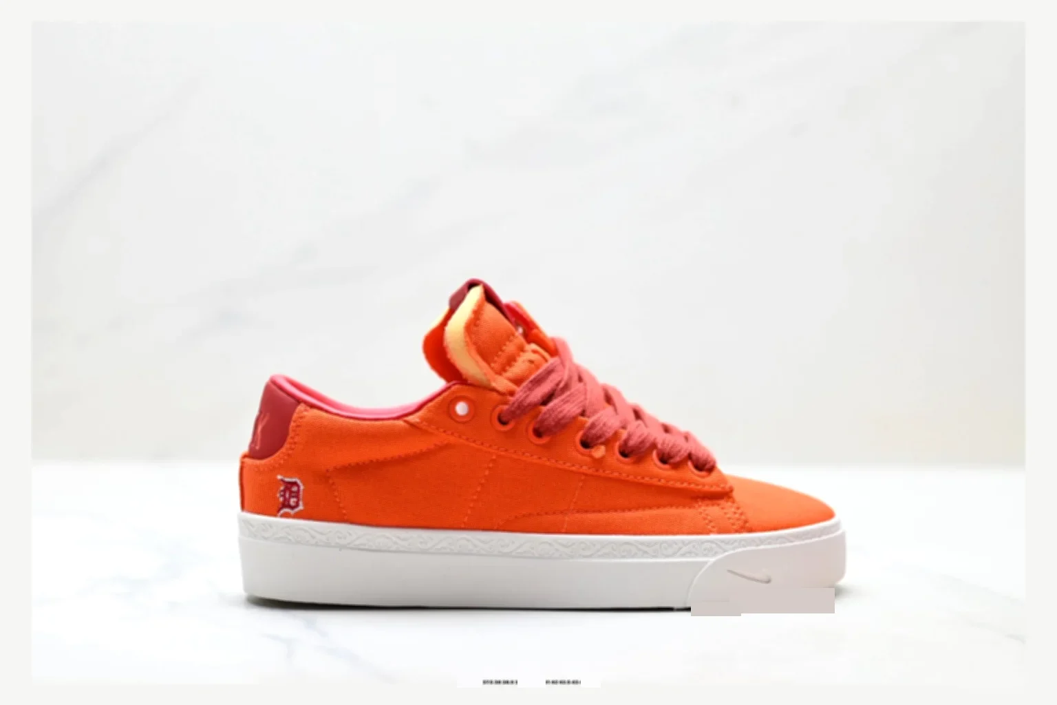 Nike Book Blazer Orange Low Top QC photo reference SKU 1182167499