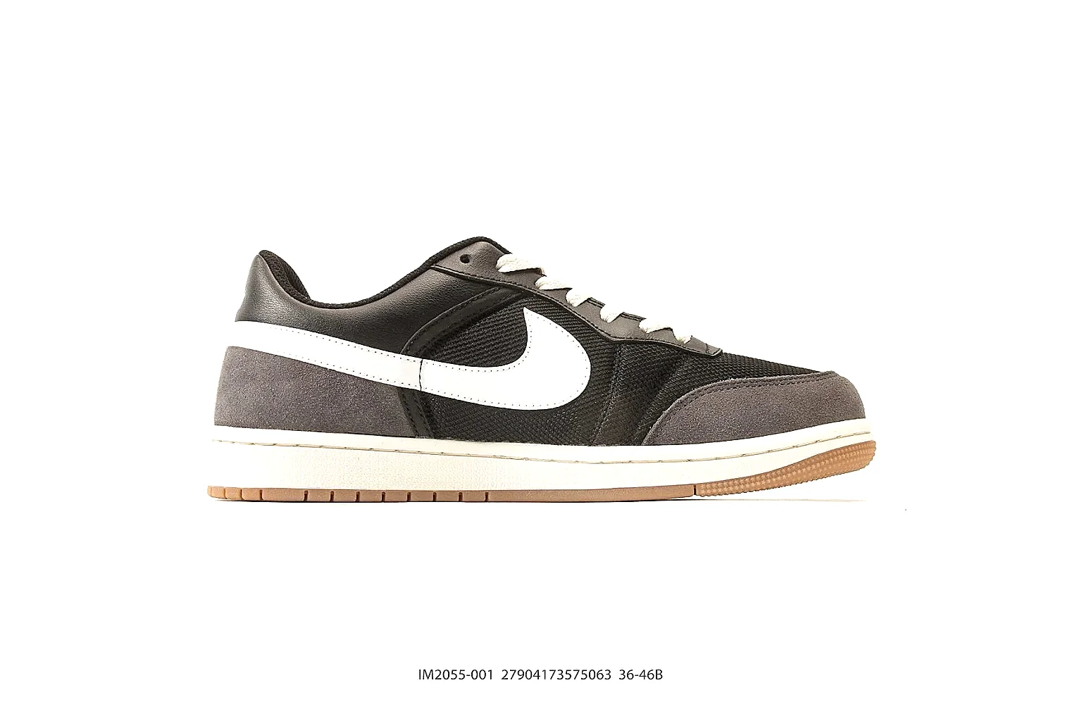 Kako QC Lab inspection photos for Nike Brown Black Low Court thumbnail 5