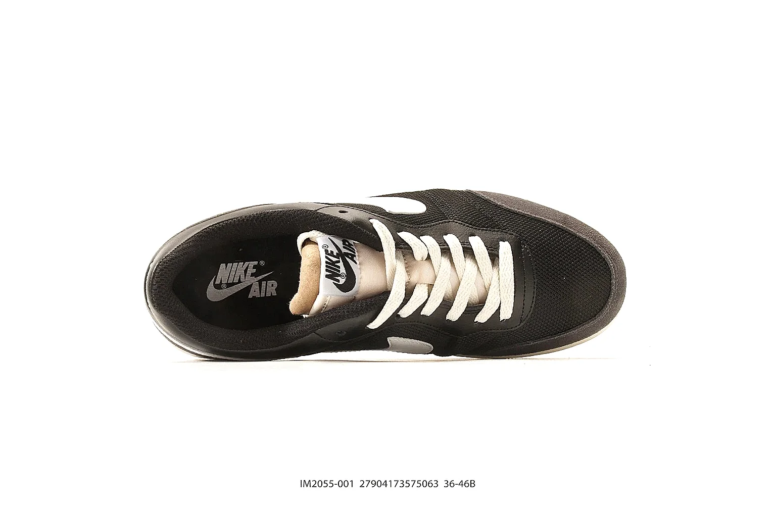 Kako QC Lab inspection photos for Nike Brown Black Low Court thumbnail 6