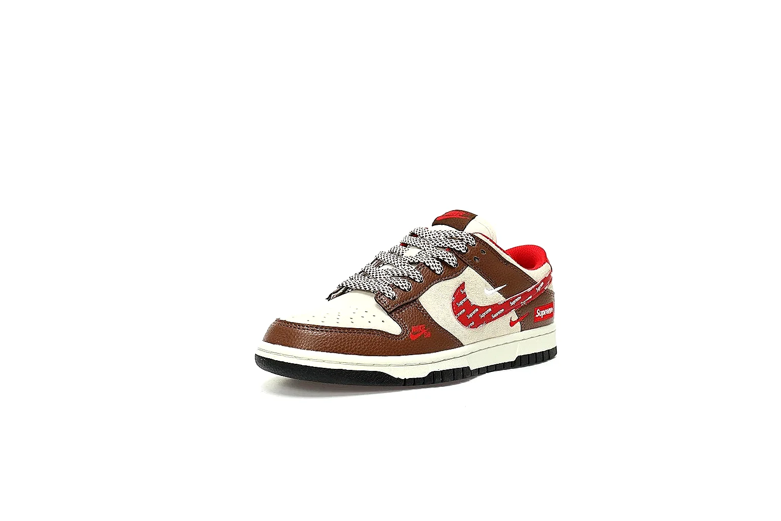 Kako QC Lab inspection photos for Nike Brown Red Low Court thumbnail 5
