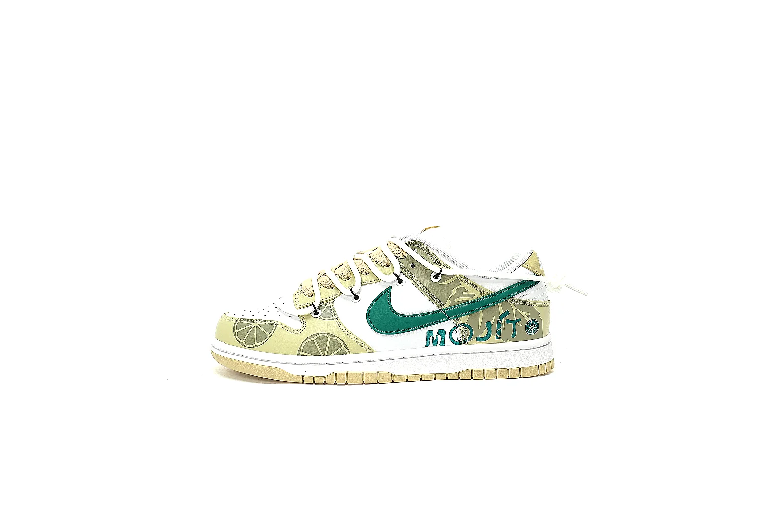 Kako QC Lab inspection photos for Nike Camo Green Low Court Sneaker