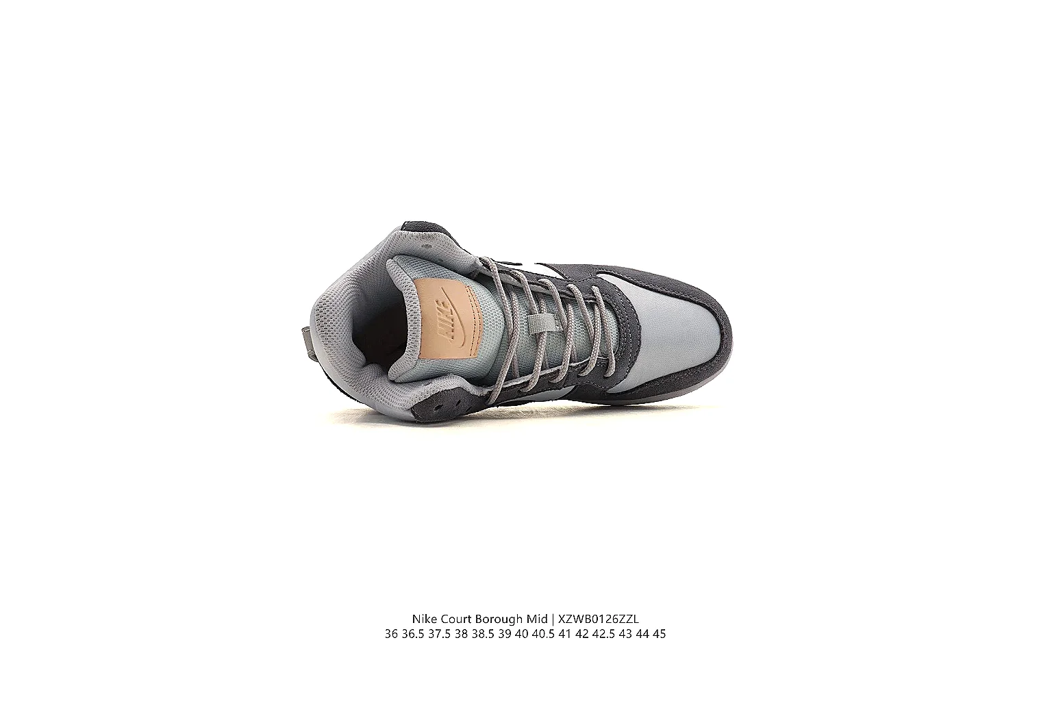 kakoqclab.com Nike Grey Black Court Low 0397 Grey Black low-top product image thumbnail 2