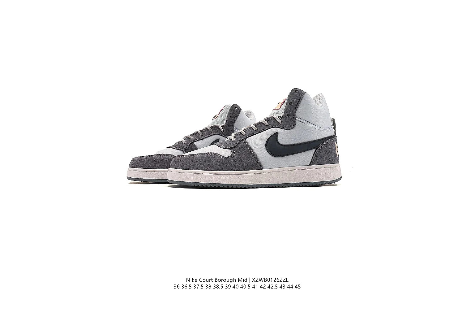 kakoqclab.com Nike Grey Black Court Low 0397 Grey Black low-top product image thumbnail 5