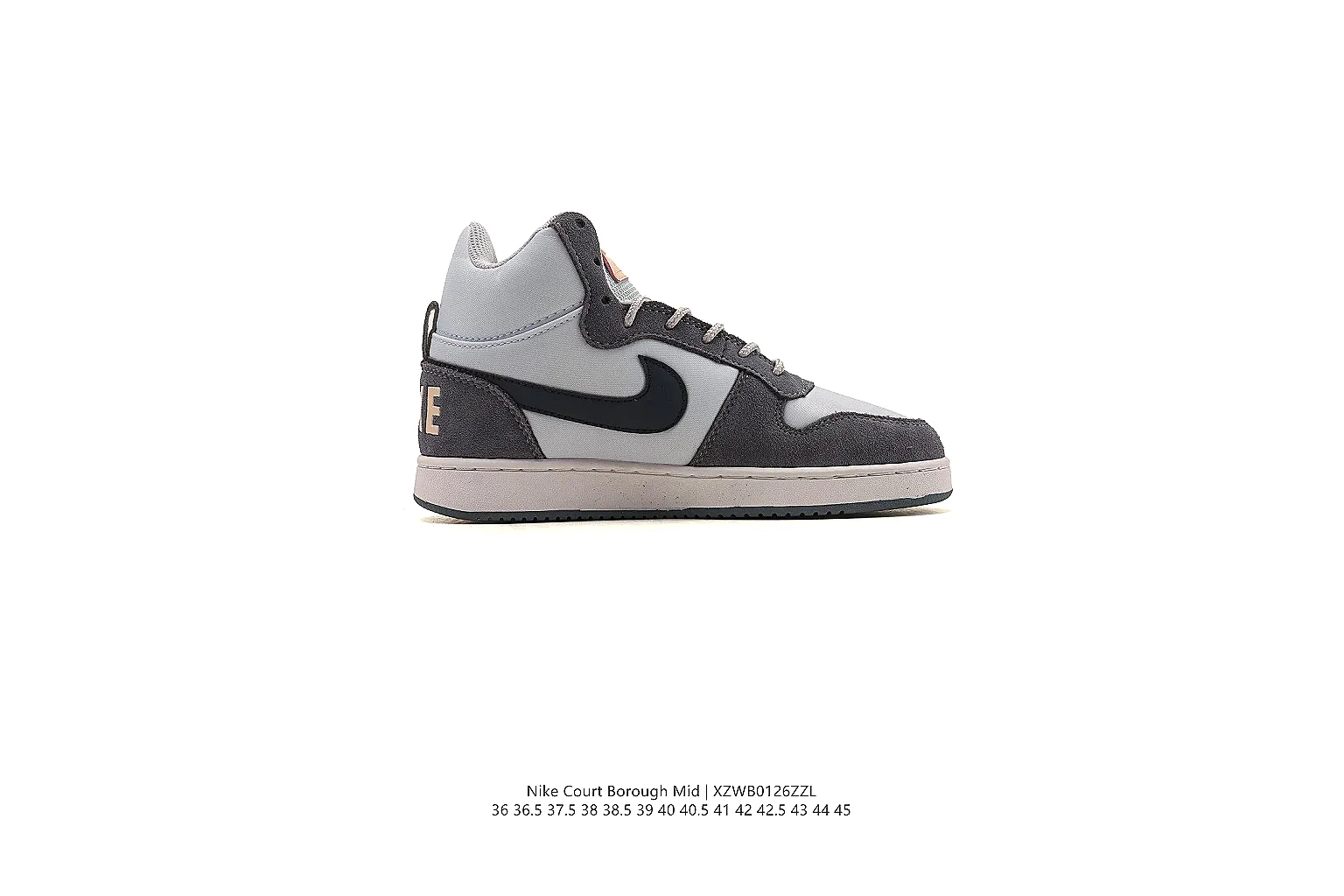 kakoqclab.com Nike Grey Black Court Low 0397 Grey Black low-top product image thumbnail 6