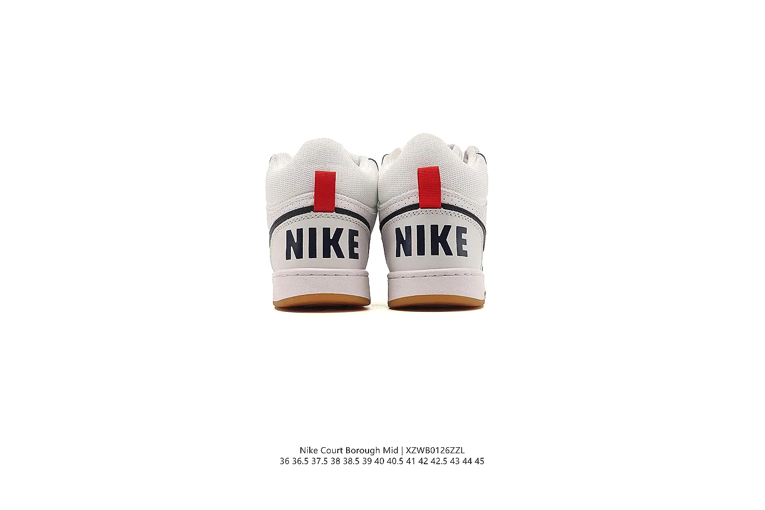 kakoqclab.com Nike White Black Court Low 0414 White Black low-top product image thumbnail 3