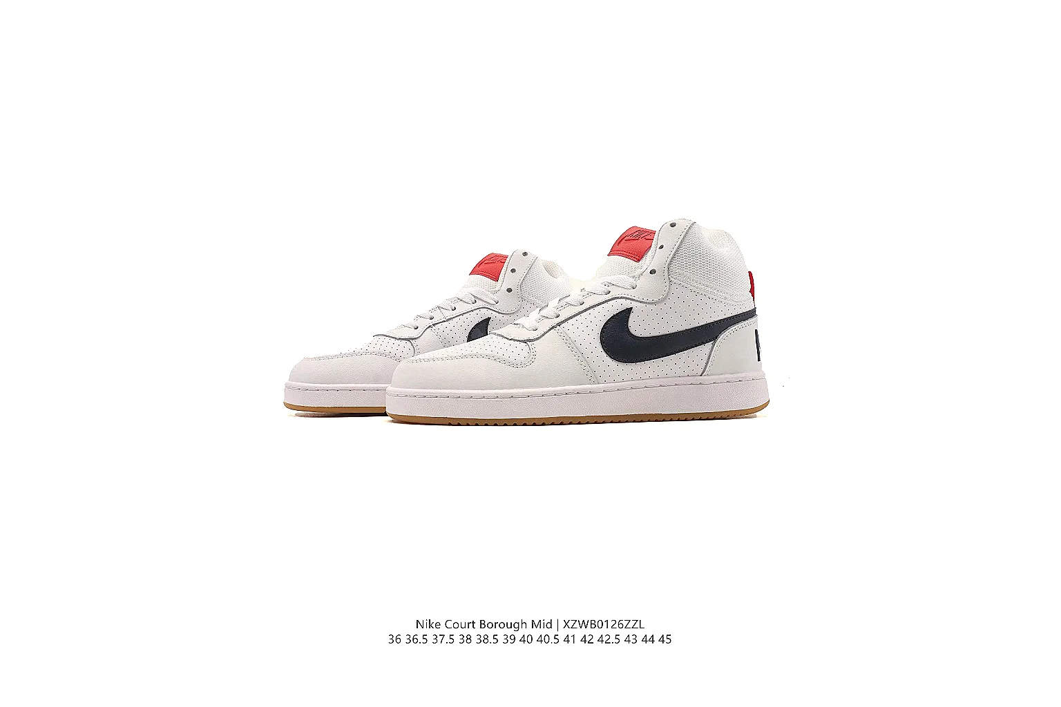 kakoqclab.com Nike White Black Court Low 0414 White Black low-top product image thumbnail 5